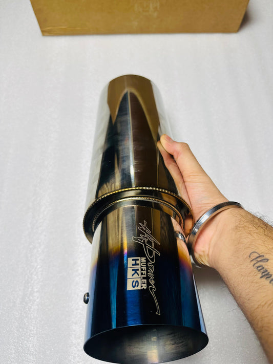 HKS FREE FLOW MUFFLER WITH DB KILLER