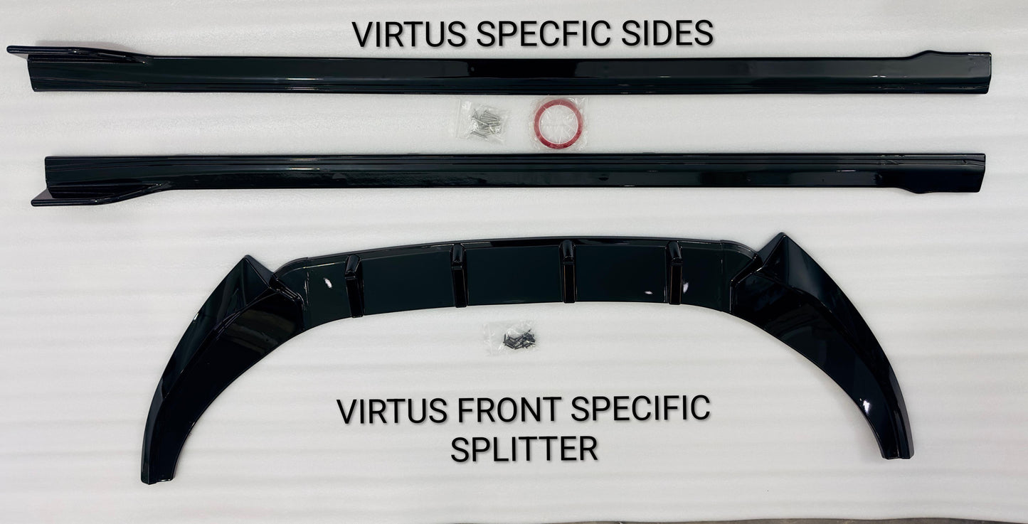 VIRTUS SPECIFIC FRONT+SIDES SPLITTERS