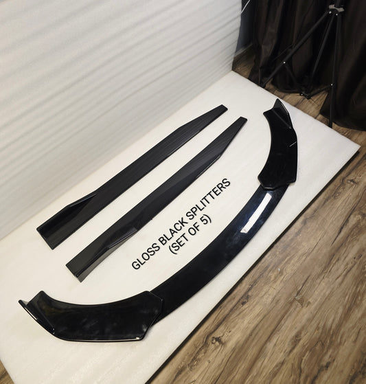 GLOSS BLACK SET OF 5