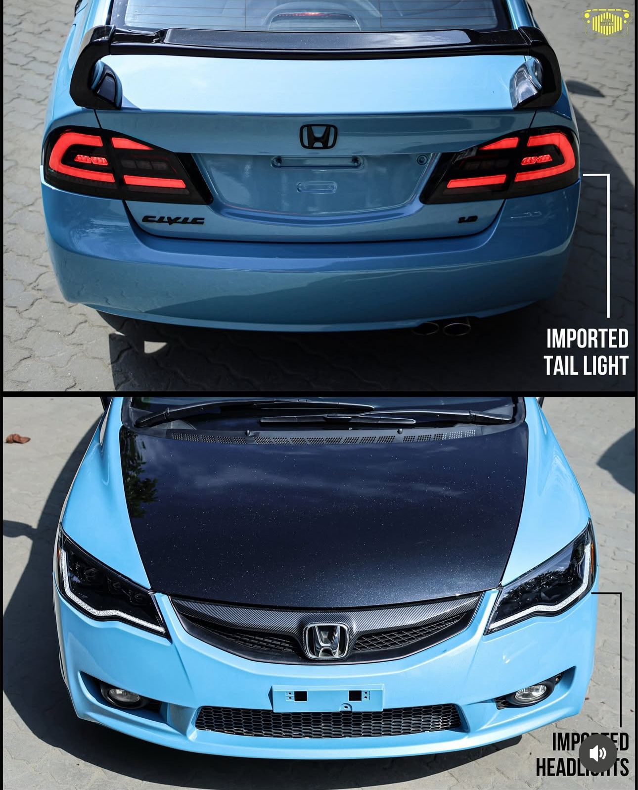 HONDA CIVIC HEAD LIGHT / TAIL LIGHT