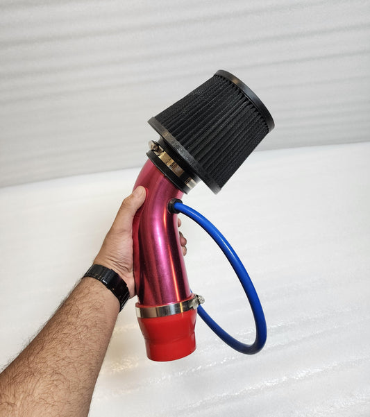 K&N CONICAL AIRFILTER WITH METAL PIPE