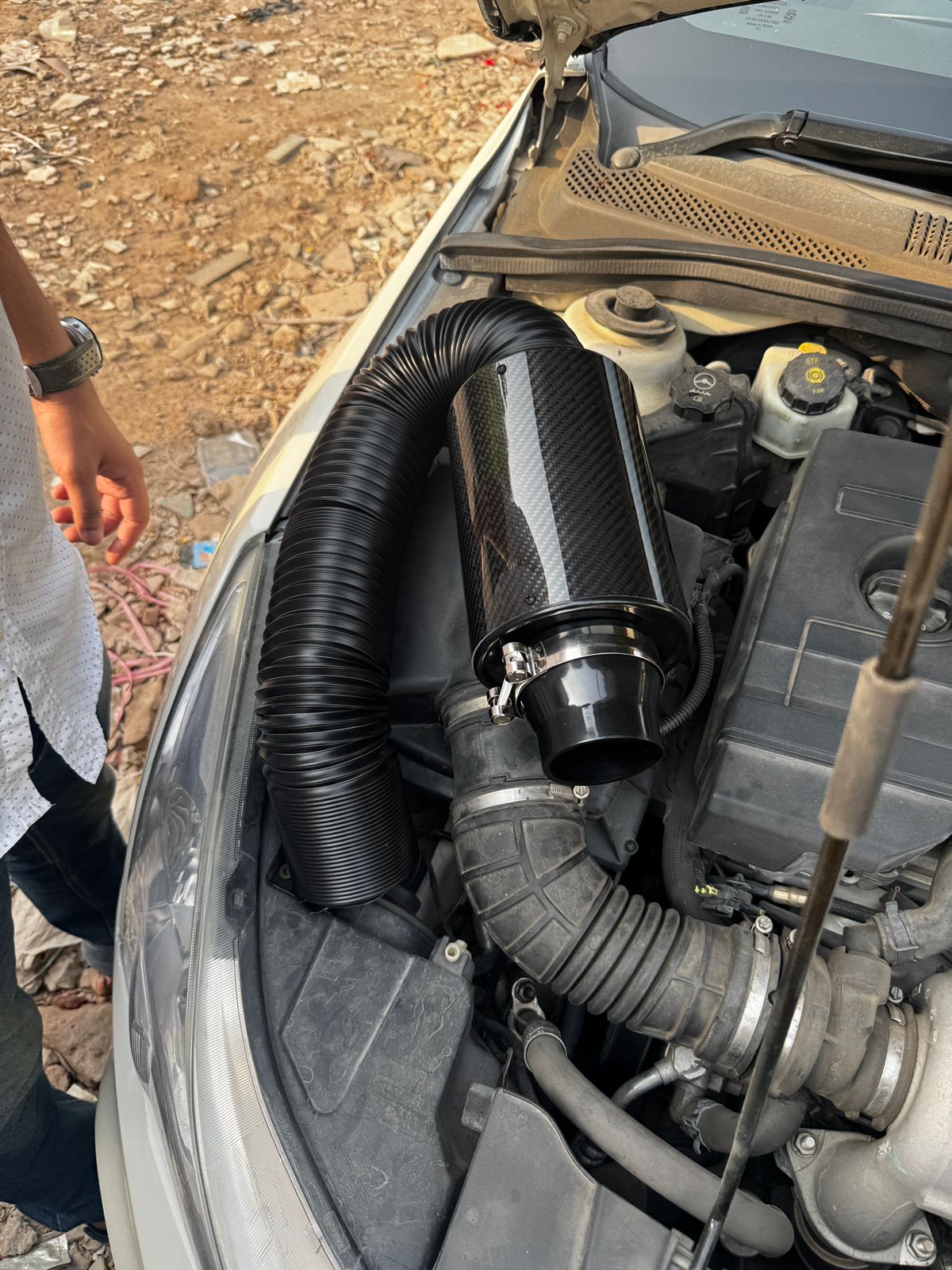 ORIGINAL CARBON FIBER AIR INTAKE