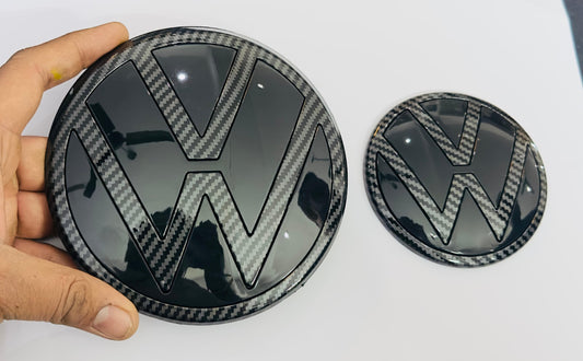 VIRTUS LOGO SET (BLACK+CARBON)